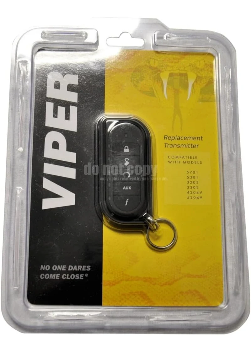 Viper Remote Replacement 7254V - LED 2 Way Remote 1/2 Mile Range Car Remote