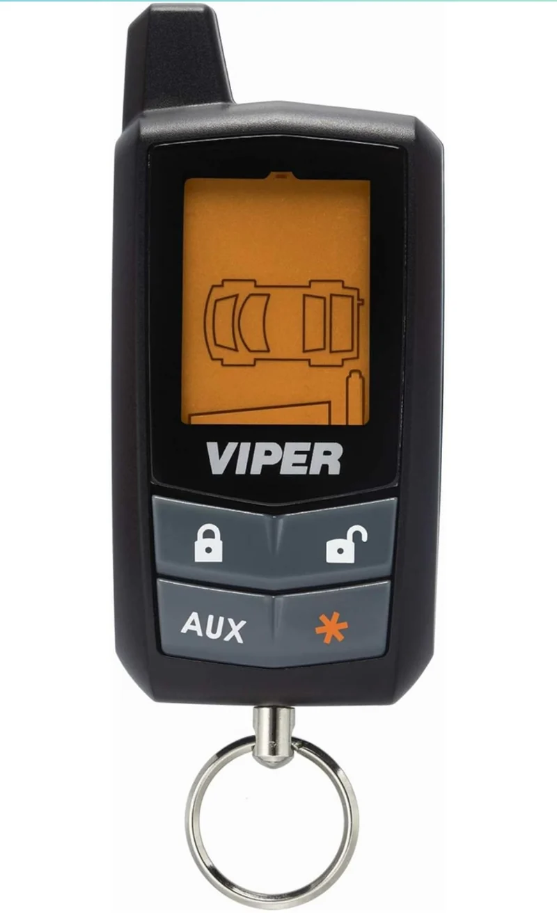 Viper Remote Replacement 7345V - Premium LCD 2 Way Remote 1/4 Mile Range Car Remote