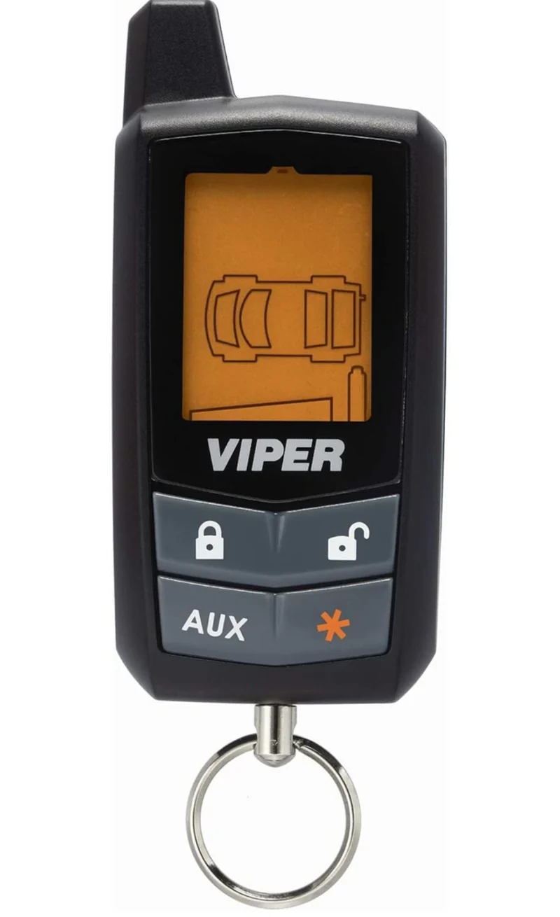 Viper Remote Replacement 7345V - Premium LCD 2 Way Remote 1/4 Mile Range Car Remote