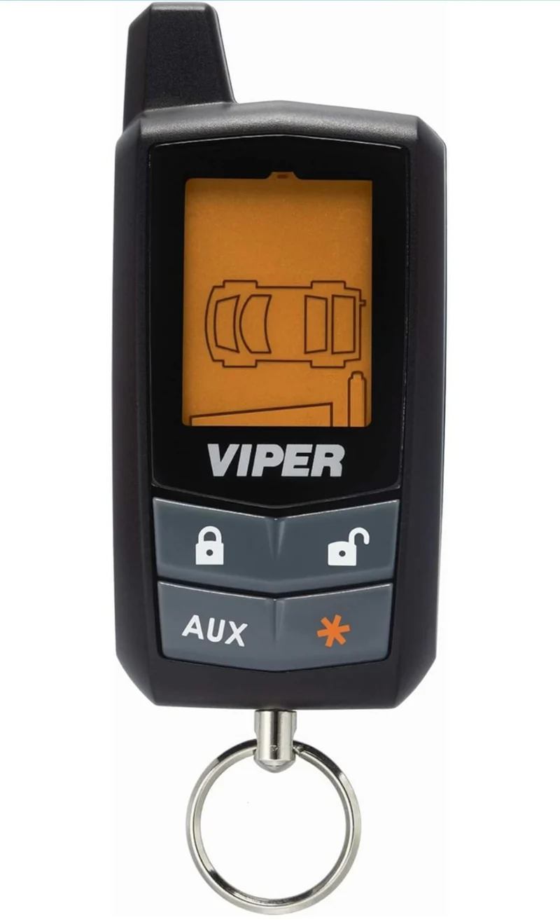 Viper Remote Replacement 7345V - Premium LCD 2 Way Remote 1/4 Mile Range Car Remote