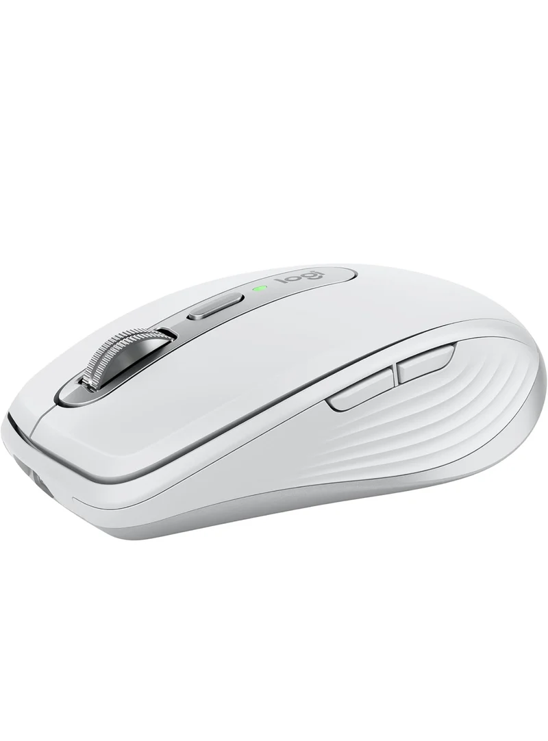 Logitech MX Anywhere 3S for Mac, Compact Wireless Bluetooth Mouse, 8K DPI Any-Surface Tracking, Quiet Clicks, USB C, Wireless Mouse for MacBook Pro, MacBook Air, iMac, iPad - Pale Grey