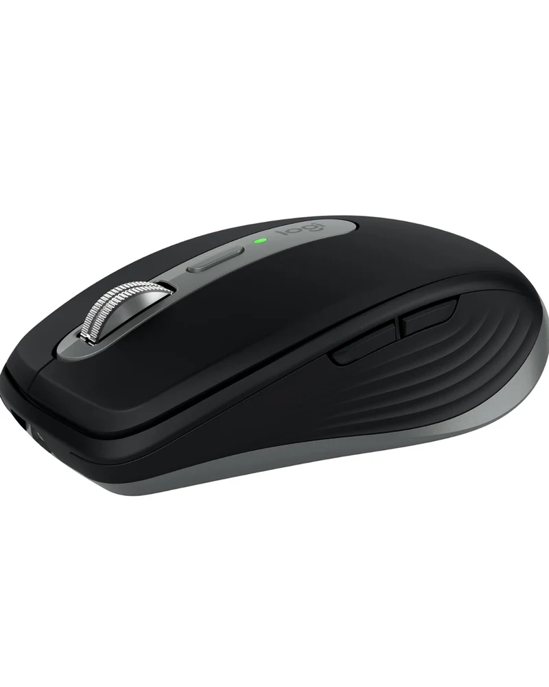 Logitech MX Anywhere 3S for Mac, Compact Wireless Bluetooth Mouse, 8K DPI Any-Surface Tracking, Quiet Clicks, USB C, Wireless Mouse for MacBook Pro, MacBook Air, iMac, iPad - Space Grey
