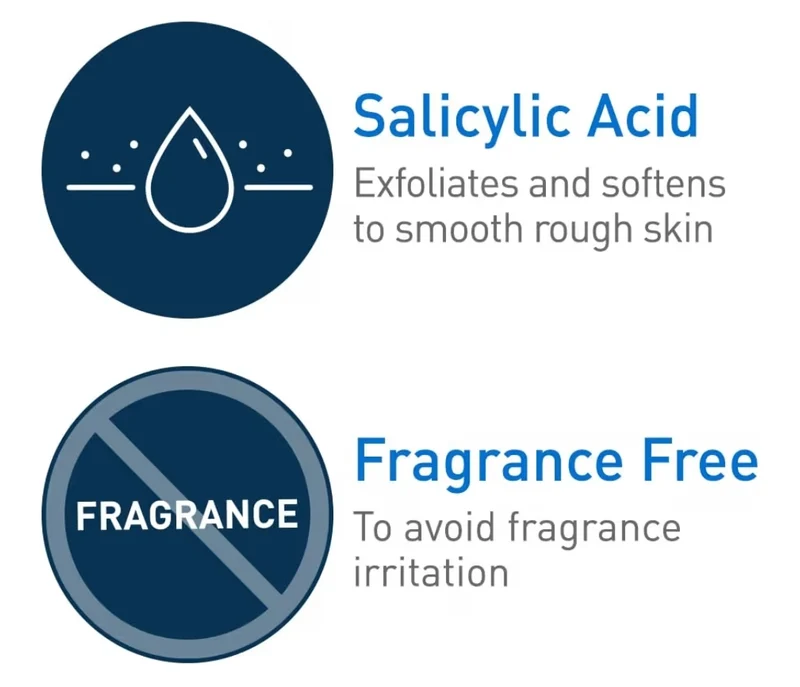 CeraVe Body Wash with Salicylic Acid, Fragrance Free Body Wash to Exfoliate Rough and Bumpy Skin, Allergy Tested (10 Oz)