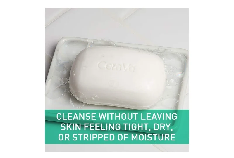CeraVe Foaming Cleanser Bar, Soap-Free Body and Face Cleanser Bar for Oily Skin, Fragrance Free - 4.5 Oz (1)