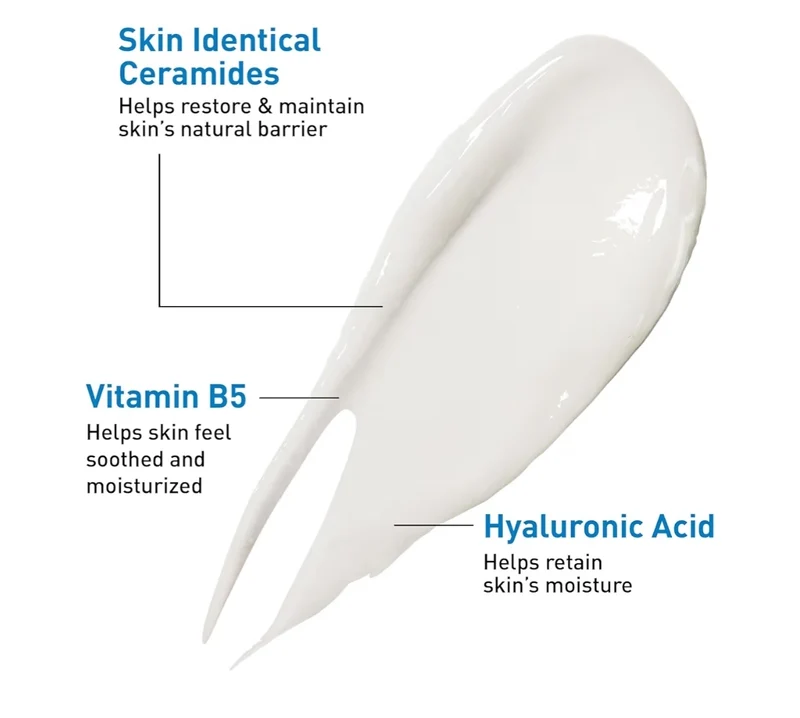 Cerave Hyaluronic Acid Serum w/ Vitamin B5 and Ceramides, Hydrating Face Serum for Dry Skin, Fragrance Free (1 Oz)