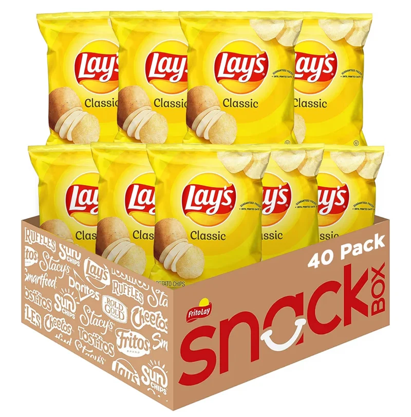 Lay's Potato Chips Classic (40 Pack)