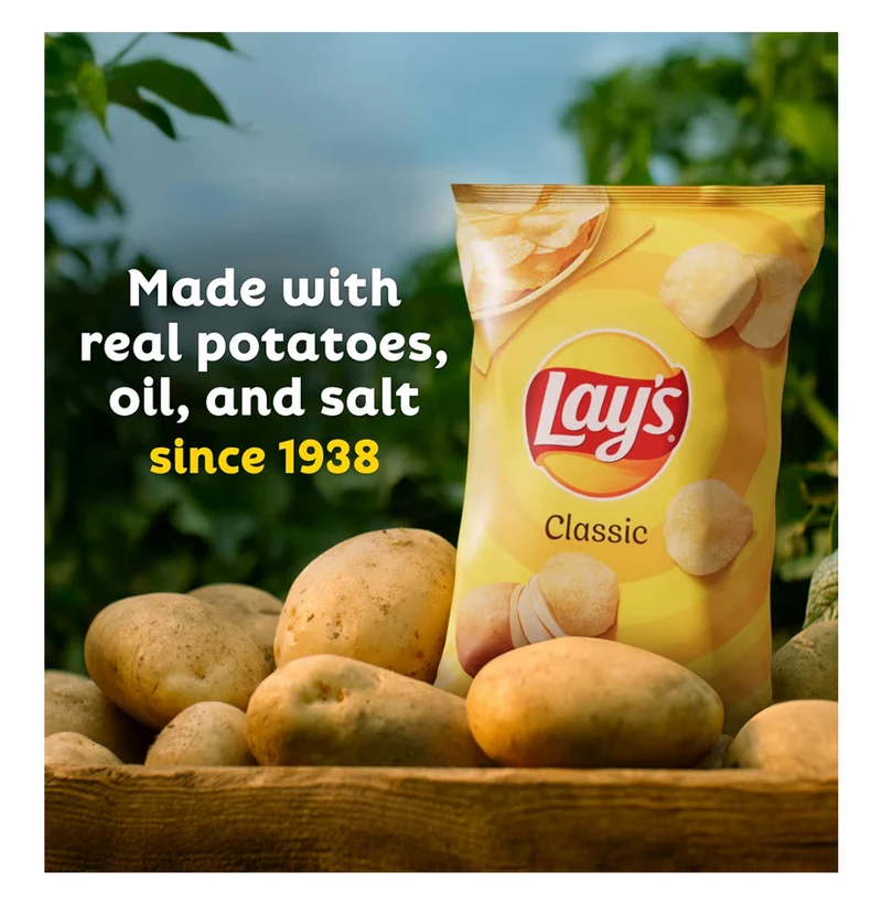 Lay's Potato Chips Classic (40 Pack)