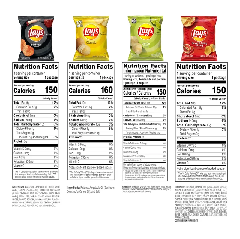 Lay's Potato Chips Classic (40 Pack)