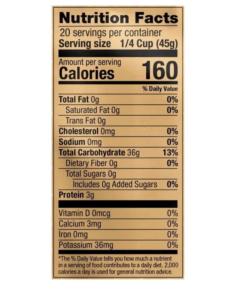 Organic Royal White Long Grain Basmati Rice - 2lb Bag