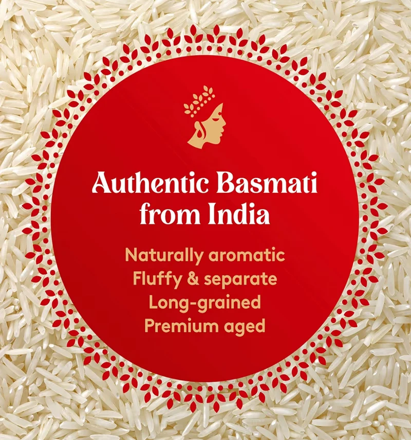 Royal - Naturally Aged Authentic Long Grain White Basmati Rice - 15 lbs