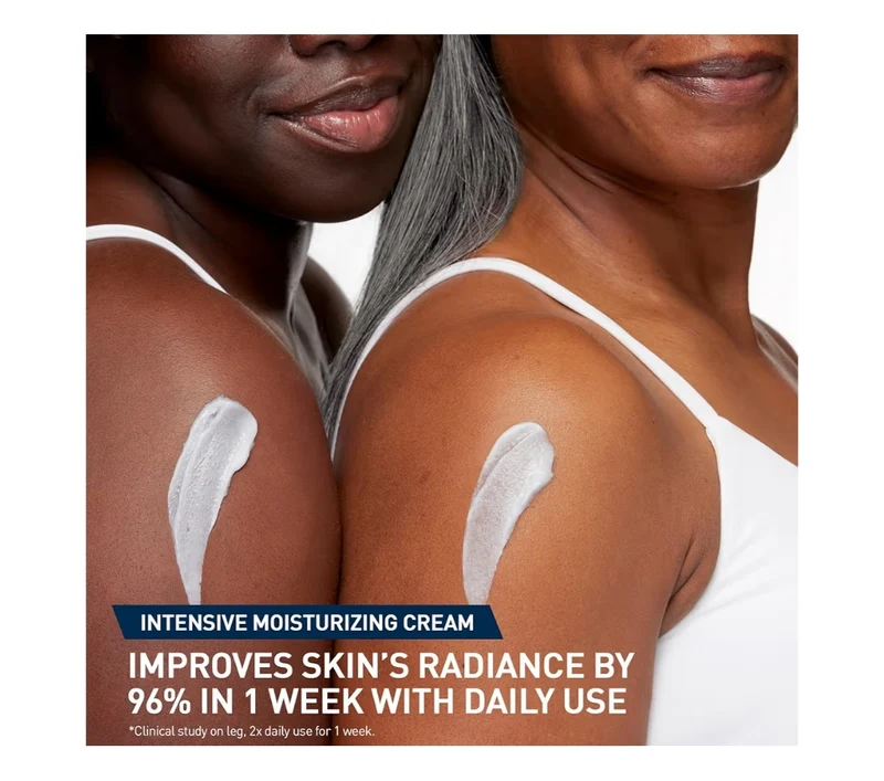 CeraVe Intensive Moisturizing Cream, Body Moisturizer w/ Shea Butter, 72H Hydration + Skin Barrier Repair - 19oz