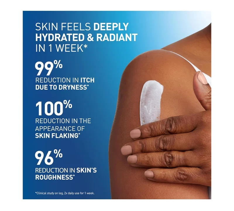 CeraVe Intensive Moisturizing Cream, Body Moisturizer w/ Shea Butter, 72H Hydration + Skin Barrier Repair - 19oz
