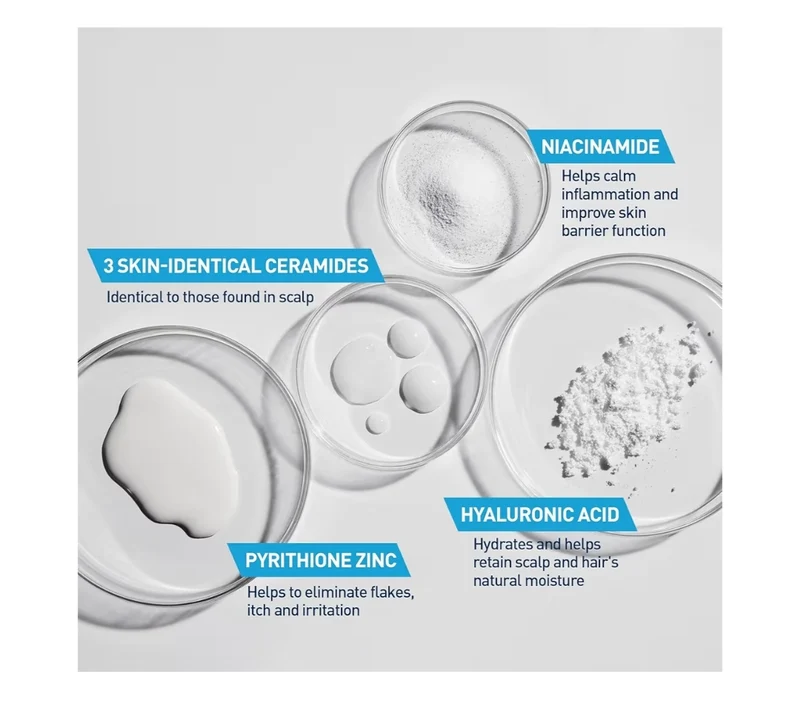 CeraVe Hydrating Anti Dandruff Shampoo and Conditioner Set, Pyrithione Zinc Dandruff Treatment w/ Ceramides, Hyaluronic Acid & Niacinamide