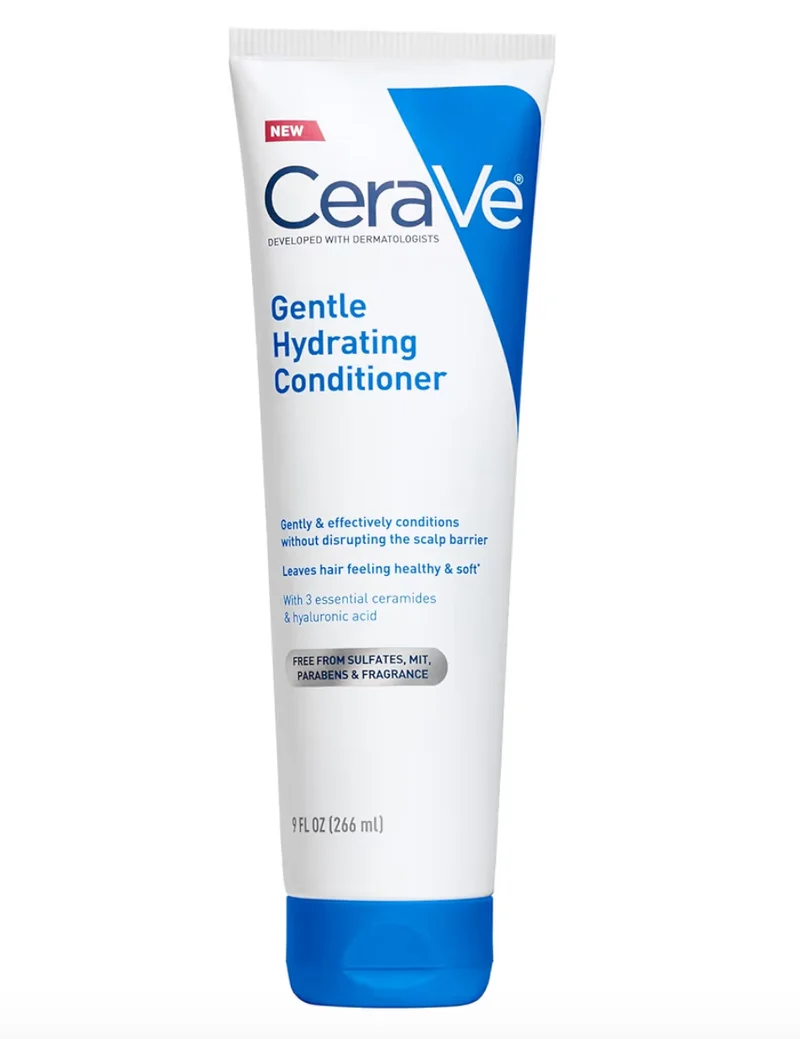 CeraVe Gentle Hydrating Conditioner, Hair Conditioner Sulfate Free & Color Safe - Moisturizing Conditioner For All Hair & Scalp Types