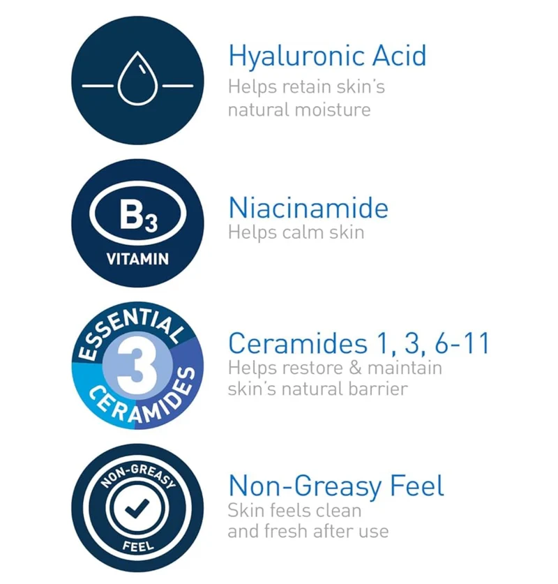 CeraVe Hydrating Toner w/ Hyaluronic Acid, Niacinamide, and Ceramides for Sensitive Dry Skin Full Size (6.8 Fl Oz)