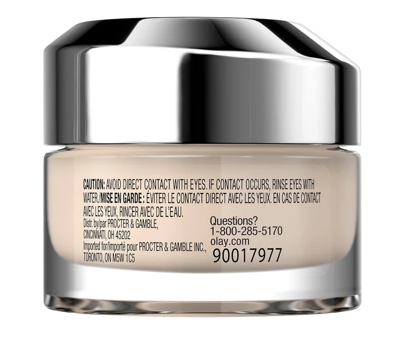 Olay Eye Cream, Total Effects Anti-Aging Treatment, 7-in-1 Hydrating Reduces Dark Spots - Fast Absorbing (0.5 Oz)