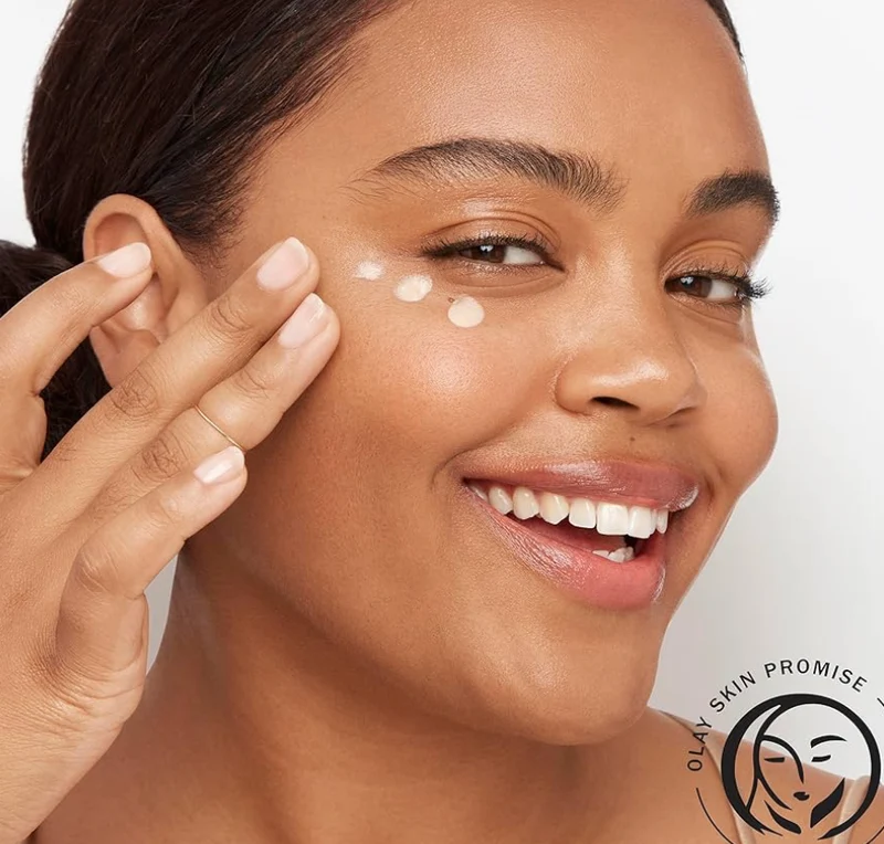 Olay Eye Cream, Total Effects Anti-Aging Treatment, 7-in-1 Hydrating Reduces Dark Spots - Fast Absorbing (0.5 Oz)