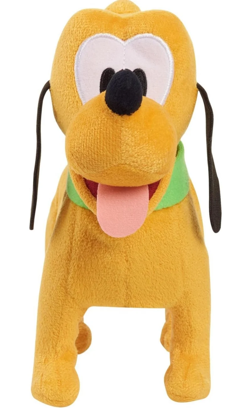Disney Classics Pluto Walking and Barking Interactive Plush - Kids Toys for Ages 2 Up by Just Play