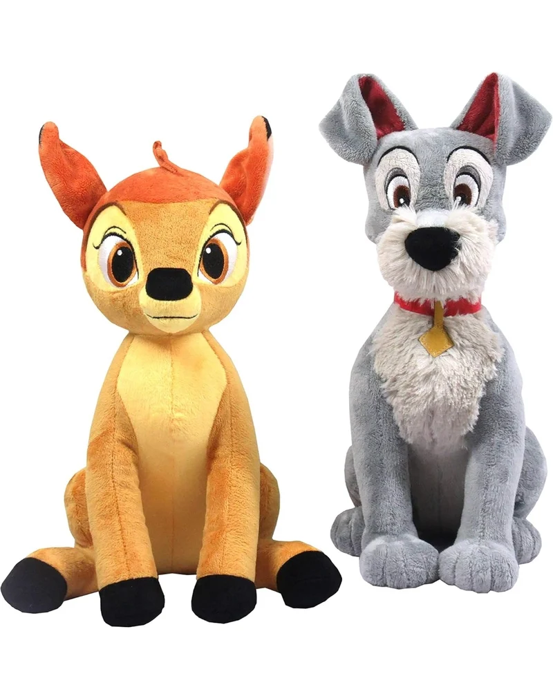 Disney 13" Large Tramp Stuffed Animal, Dog, Lady and the Tramp Plush