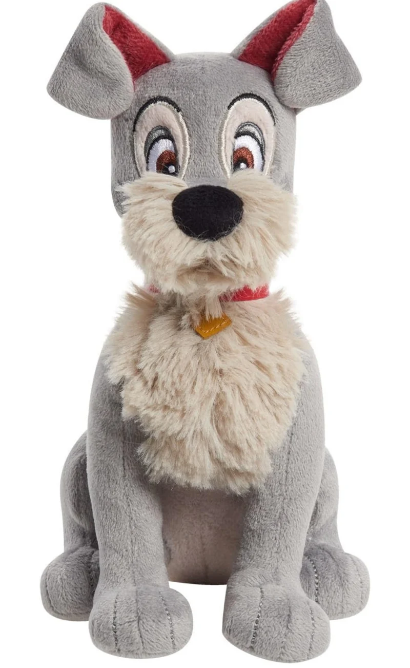 Disney Classics Collectible 8.5 Inch Beanbag Plush, Tramp, Disney Lady and the Tramp, -Stuffed Animal (Dog)