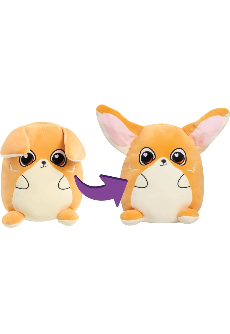 Flipeez Large Plush Jinx, Fox, Ages 3 and up