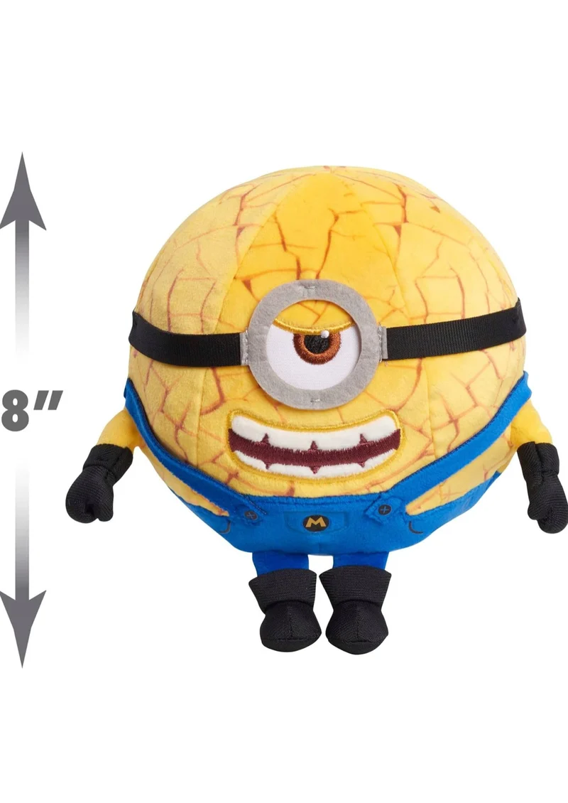 Illumination Minions Despicable Me 4 Squooshy Plush Mega Jerry, Kids Toys for Ages 3 Up by Just Play