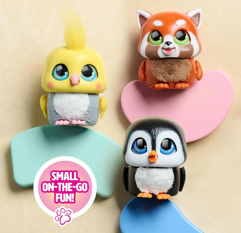 Just Play furReal Handfuls Chirps The Cockatoo, 3.5 Inch Interactive Toy, for Boys and Girls, Ages 4 and Up