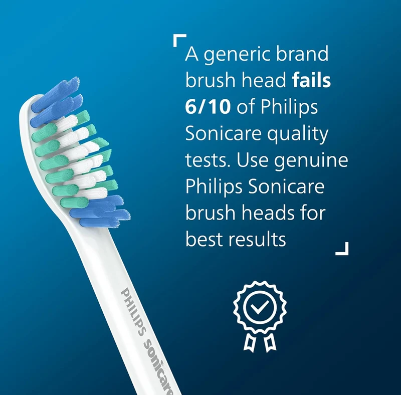 Philips Sonicare SimplyClean (C1) Replacement Toothbrush Heads (4 Pack) HX6014/65