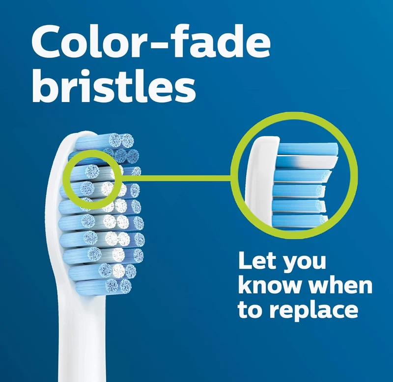 Philips Sonicare Genuine Sensitive Replacement Toothbrush Heads for Sensitive Teeth, 3 Brush Heads (White) HX6053/64