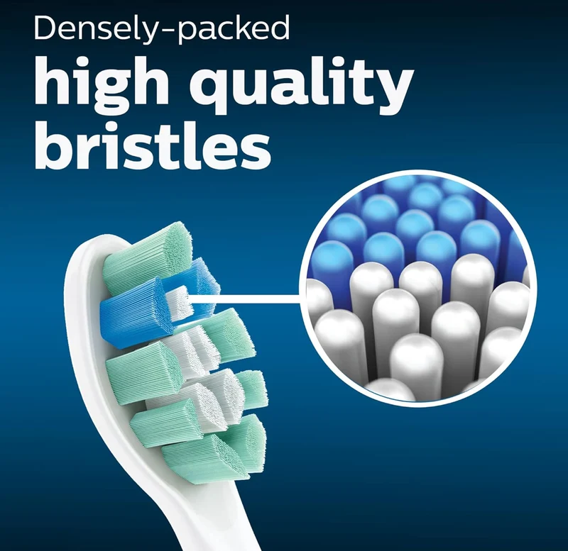 Philips Sonicare Optimal Plaque Control Replacement Toothbrush Heads, HX9024/65, BrushSync™ Technology, (White) 4PK