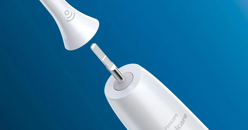 Philips Sonicare Genuine C2 Optimal Plaque Control Toothbrush Heads, 3 Brush Heads (White) HX9023/65