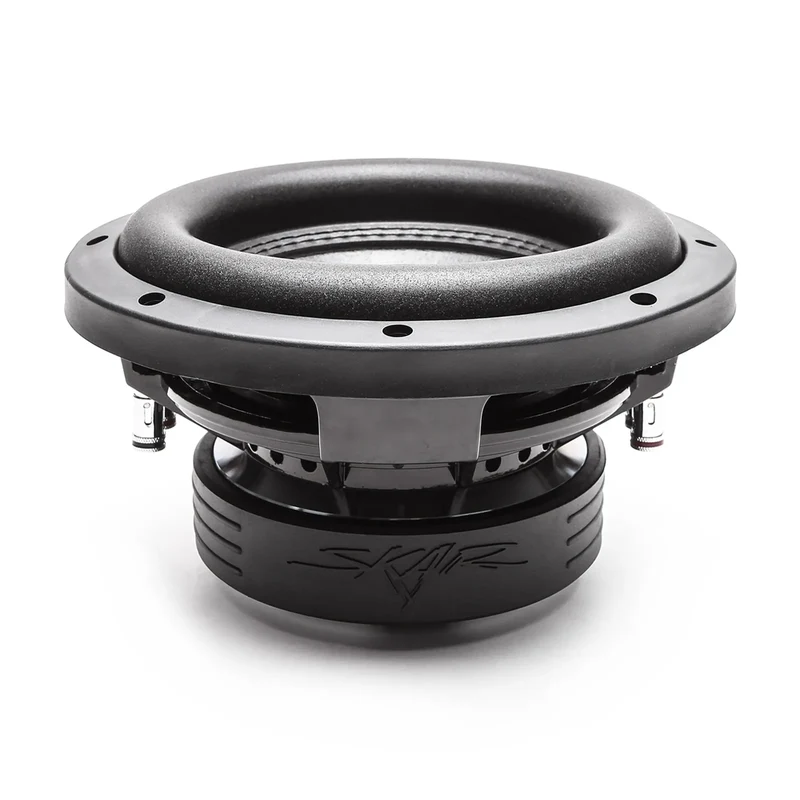 Skar VD8 8 Inches 600 Watt Max Power Car Subwoofer (Shallow Mount) - 1PC