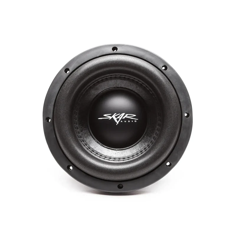 Skar VD8 8 Inches 600 Watt Max Power Car Subwoofer (Shallow Mount) - 1PC
