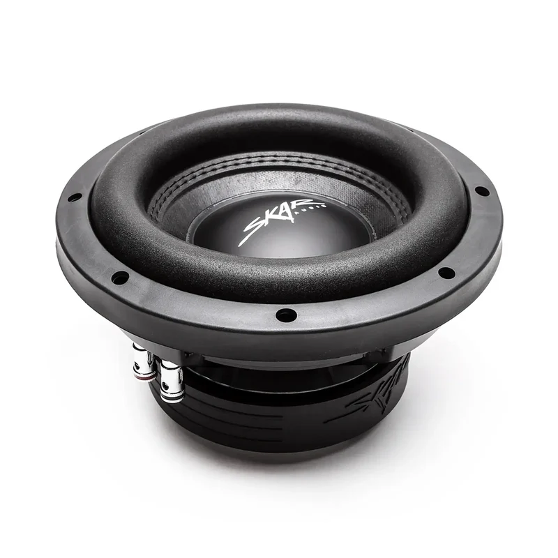 Skar VD8 8 Inches 600 Watt Max Power Car Subwoofer (Shallow Mount) - 1PC