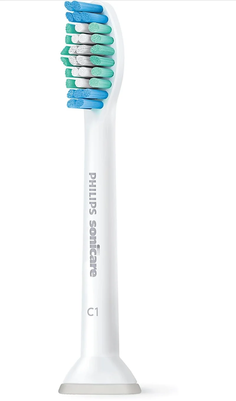 PHILIPS Sonicare 1100 Power Toothbrush, Rechargeable Electric Toothbrush (White Grey) HX3641/02