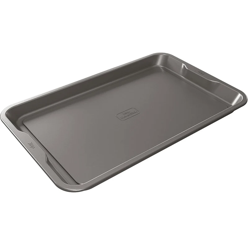 Ninja B30017 Foodi NeverStick Premium 11 inch x 17 inch Baking Sheet, Nonstick, Oven Safe up to 500⁰F, Dishwasher Safe, Grey