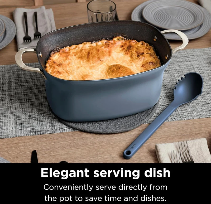 Ninja MC1001 Foodi PossibleCooker PRO 8.5 Quart Multi-Cooker, with 8-in-1 Slow Cooker, Dutch Oven, Steamer, Glass Lid Integrated Spoon, Nonstick, Oven Safe Pot to 500°F, Sea Salt Gray