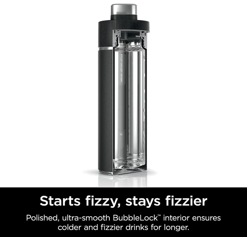 Ninja DW2401BK Thirsti 24oz Travel Water Bottle,Leak Proof, 24 Hrs Cold, Dishwasher Safe, Stainless Steel Insulated Tumbler - Onyx Black