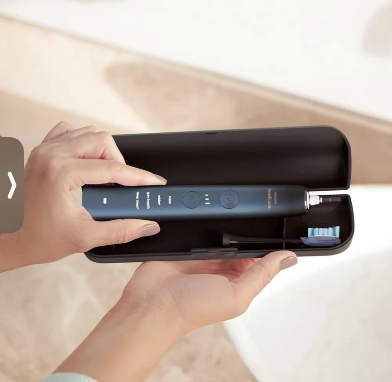 PHILIPS Sonicare 9000 Special Edition Rechargeable Toothbrush- Blue/Black (HX9911/92)