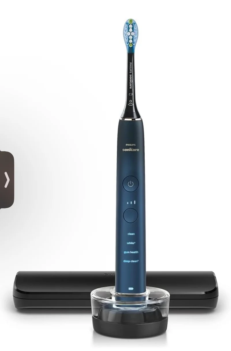 PHILIPS Sonicare 9000 Special Edition Rechargeable Toothbrush- Blue/Black (HX9911/92)