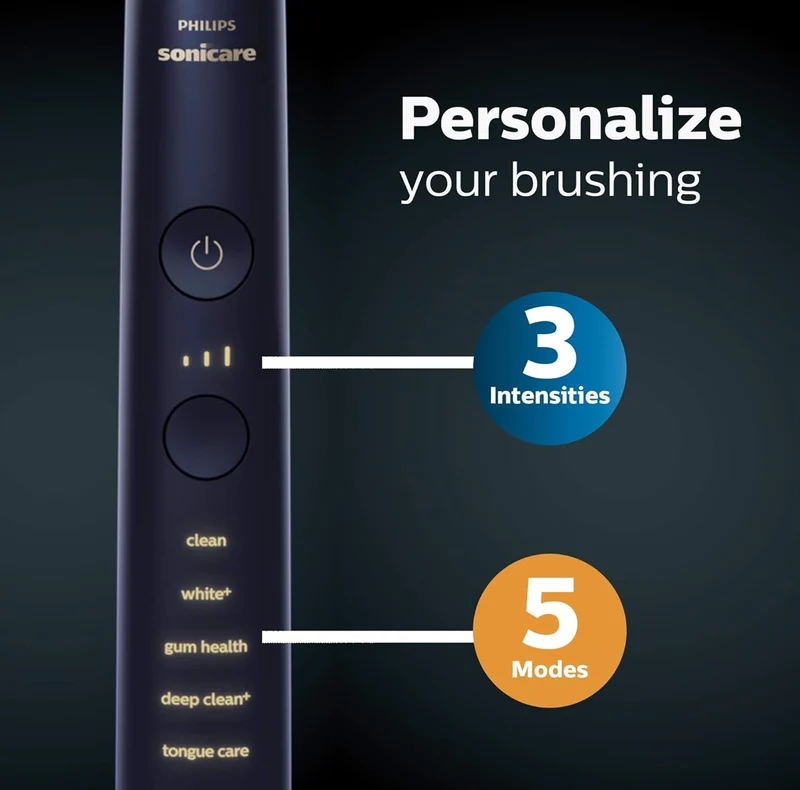 Philips Sonicare DiamondClean Smart 9750 Rechargeable Electric Power Toothbrush - Lunar Blue (HX9954/56)