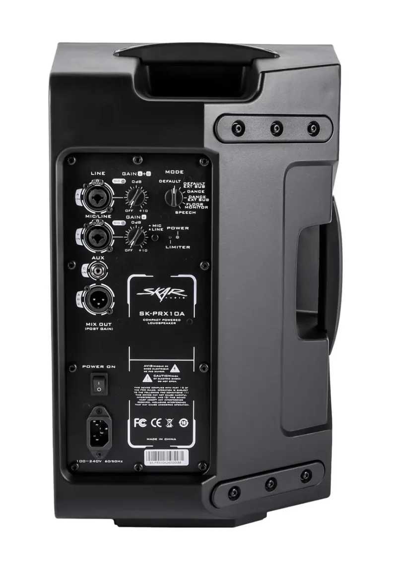 SK-PRX10A | 10" 1000 Watt Active 2-Way PA Loudspeaker