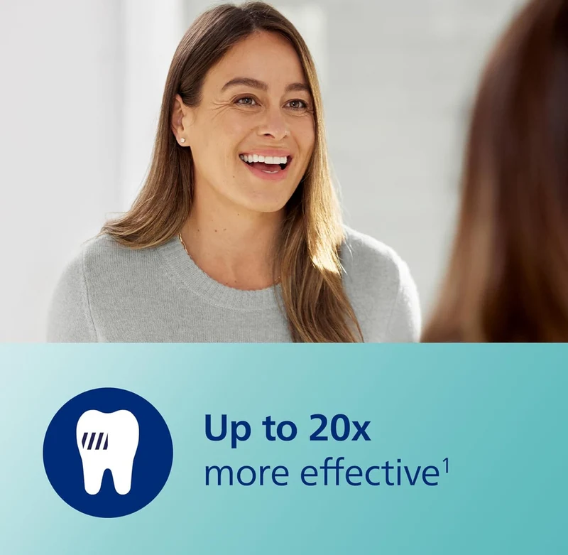 Philips Sonicare DiamondClean Smart 9300 Electric Toothbrush, Sonic Toothbrush with App, Pressure Sensor, Brush Head Detection, 4 Brushing Modes and 3 Intensity Levels - Black (Model HX9903/15)