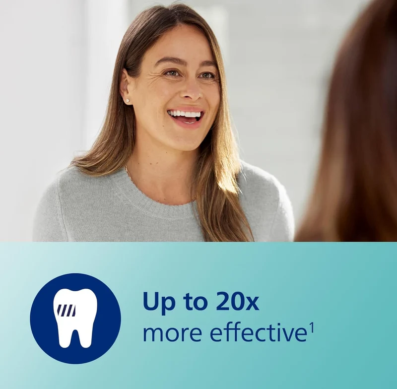 Philips Sonicare DiamondClean Smart 9300 Electric Toothbrush, Sonic Toothbrush with App, Pressure Sensor, Brush Head Detection, 4 Brushing Modes and 3 Intensity Levels -Grey, Model HX9903/45