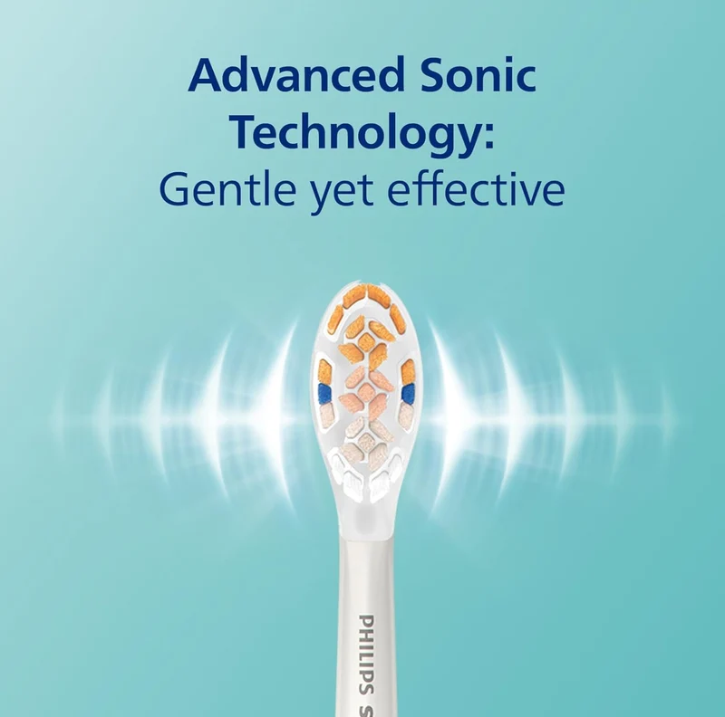 Philips Sonicare DiamondClean Smart 9300 Electric Toothbrush, Sonic Toothbrush with App, Pressure Sensor, Brush Head Detection, 4 Brushing Modes and 3 Intensity Levels - Pink, Model HX9903/25
