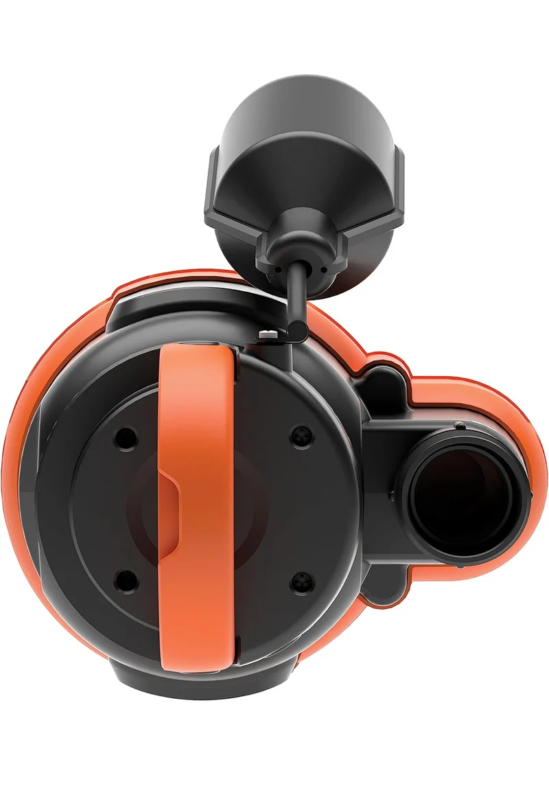 Black+Decker 1/3 HP Submersible Sump Pump, Pumps up to 2500 GPH