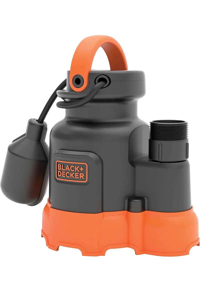 Black+Decker 1/4 HP Submersible Sump Pump, Pumps up to 2300 GPH