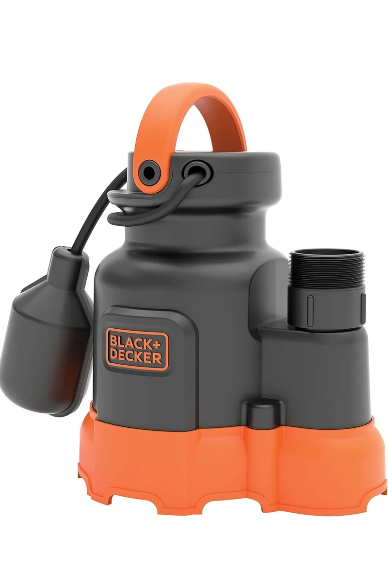 Black+Decker 1/4 HP Submersible Sump Pump, Pumps up to 2300 GPH