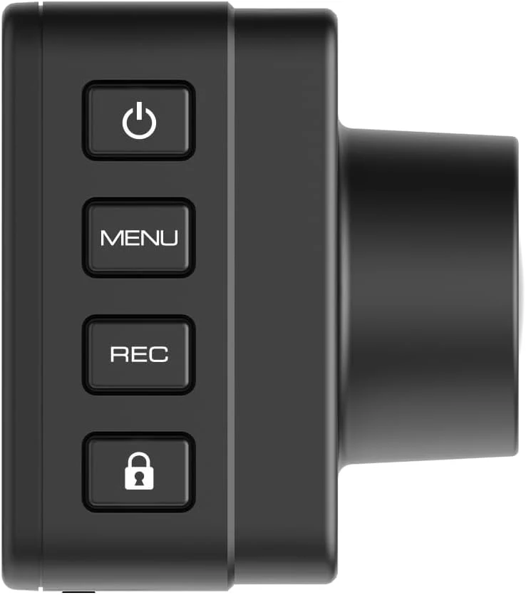 KENWOOD Dash Cam Front and Rear with GPS, Full HD Dash Camera for Cars, Trucks & RVs, Bluetooth & WiFi Support, Loop Recording, G Sensor, Motion Detection