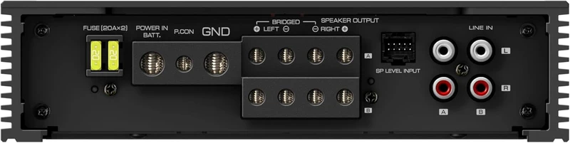 KENWOOD eXcelon X303-4 Class D 4-Channel Power Amplifier – High-Performance 600W Compact Amp with Adjustable Controls, Superior Sound Clarity, and Advanced Protection